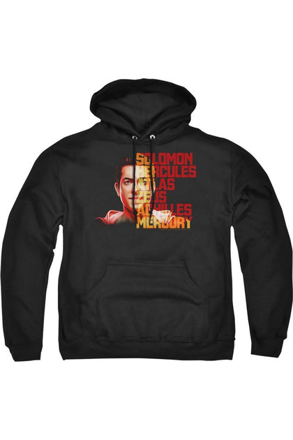 Gildan Shazam Hope Hoodie Black Large 2