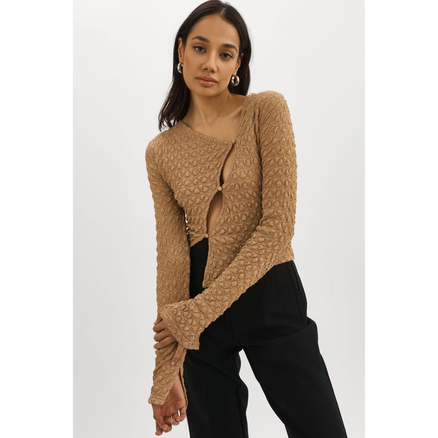 Lamarque Venera Top Brown M 2