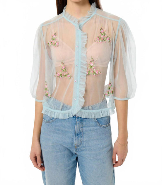 Manoush Bloom Tüllbluse Multi EU 36 2