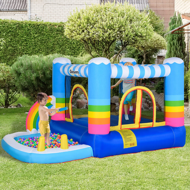 Hivvago Inflatable Jumping Castle Multicolor 3