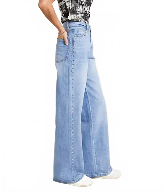 Habitual Gemma Wide Leg Stretch Jeans Blue 29 4
