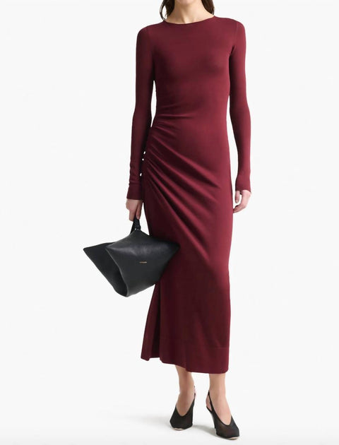 Altuzarra Robb Dress Red Medium 2