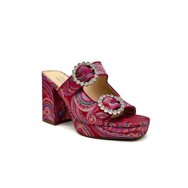 Exe Luna Block Heel Sandal Multi EU 41 3