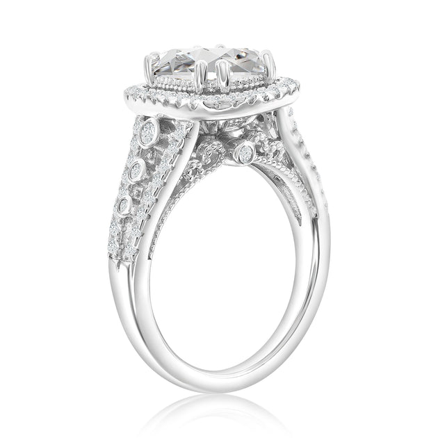 Suzy Levian Engagement Ring Silver US 6.5 3