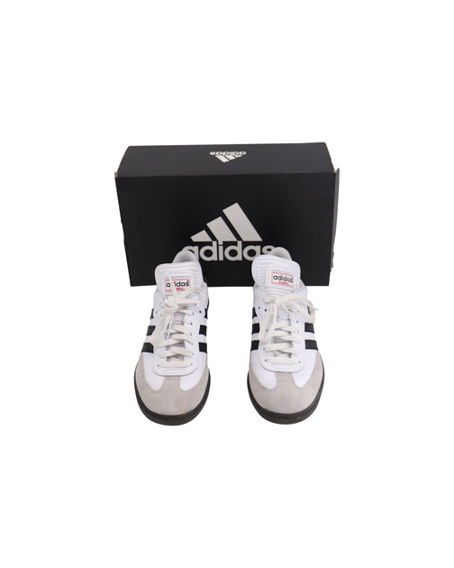 adidas originals Samba Classic Sneakers In White Leather