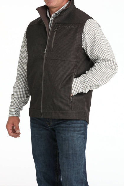 CINCH Softshell Bonded Vest Black Small 3