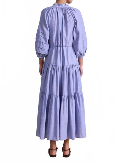 Apiece Apart Noto Maxi Dress Purple Large 3