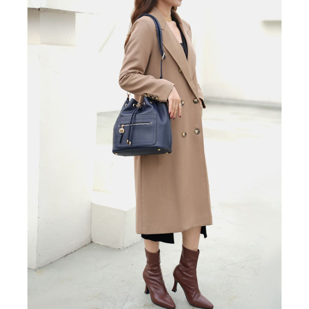 MKF Larissa Bucket Bag Blue Small 3