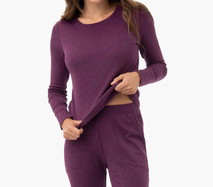 Under the Canopy Bio Langarmshirt Lila XSmall 3