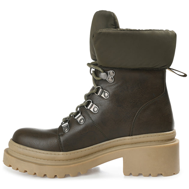 Journee Collection Irrah Bootie Green US 9.5 3