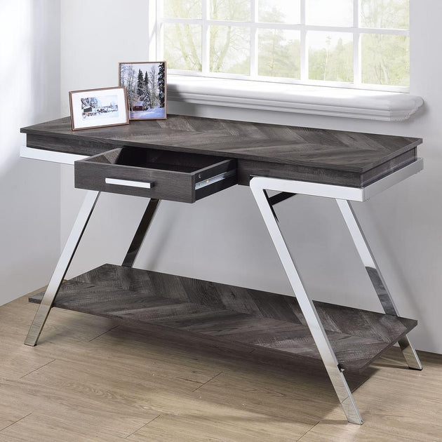 Steve Silver Roma Sofa Table Grey 2