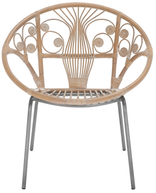 Safavieh Carlson Accent Chair Grey 3