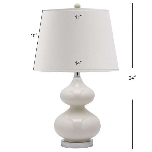 Safavieh Eva Table Lamp Silver 3