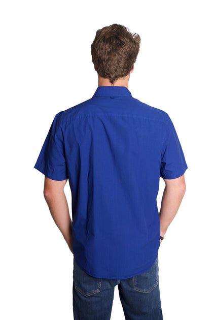 Alex Mill Mill Shirt Kurzarm Blau Small 4