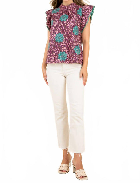 THML Twists and Turns Top Red Medium 2