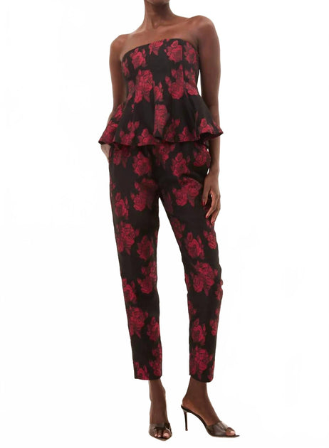 Misa Los Angeles Ria Relaxed Straight Pants Multi Medium 2