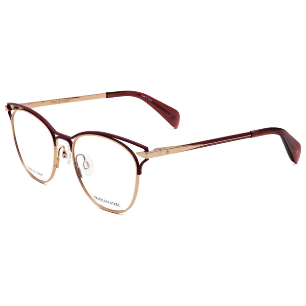 Rag & Bone 51mm Cat-Eye Optical Glasses Brown 2