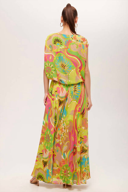 Trina Turk Vantage Maxi Dress Multi Medium 4