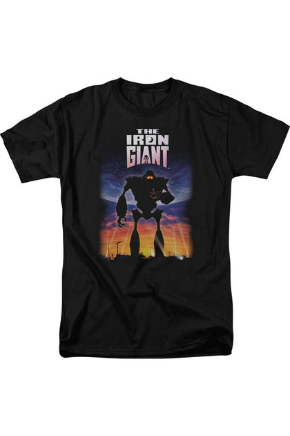 Gildan Iron Giant Poster Short Sleeve T-Shirt Black XL 2