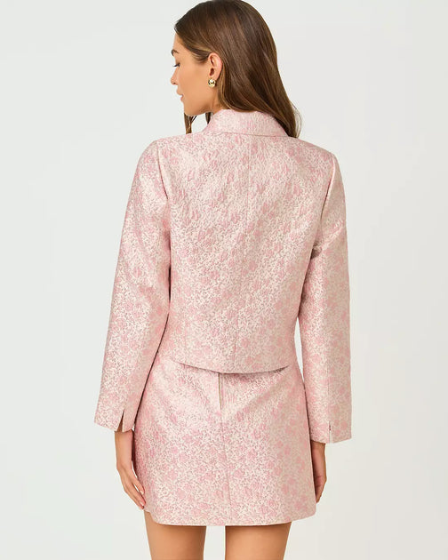 Lilly Pulitzer Eloraina Brocade Jacket Multi US 2 3