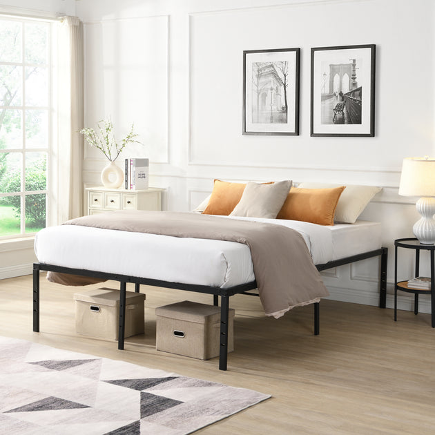 Streamdale Furniture Bed Frame Full Black 2