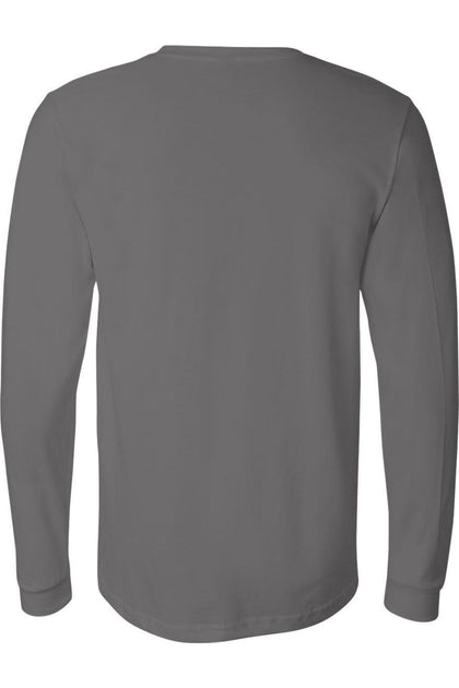 BELLA + CANVAS Unisex Jersey Long Sleeve Tee Grey XXLarge 3