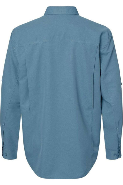 DRI DUCK Crossroad Woven Shirt Blue Large 3