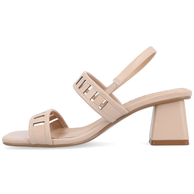Journee Collection Ismay Sandal Black US 8 3
