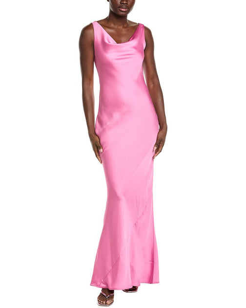Norma Kamali Maria Gown Pink Medium 2
