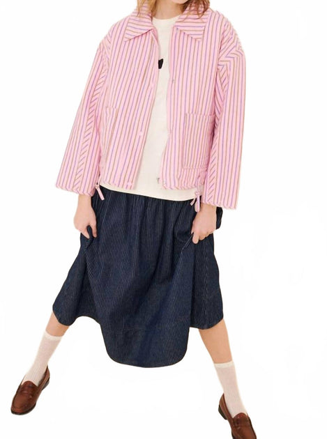 FRNCH Thalassa Manteau Pink Small 4