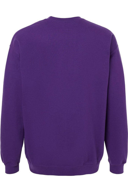 Gildan Softstyle Crewneck Sweatshirt Purple Small 3
