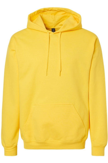 Gildan Softstyle Hooded Sweatshirt Yellow Medium 2