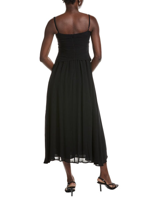 OPT Corinne Midi Dress Black US 2 3
