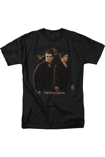 Gildan Vampire Diaries Brothers T-Shirt Black XL 2