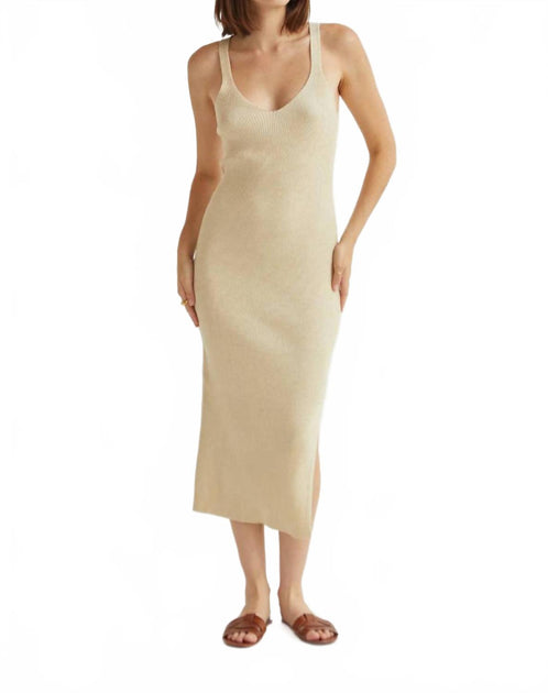 CRESCENT Monnie Sweater Knit Midi Dress Multi Large 2