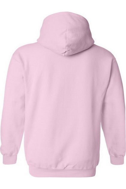Gildan Heavy Blend Adult Unisex Hooded Sweatshirt Pink Small 3