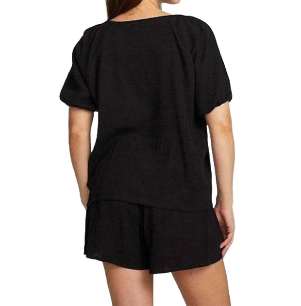 Chaser Brentwood Blouse Black XS 4