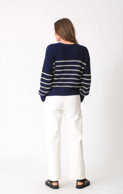 Electric & Rose Nautical Sweater Multi Small 4