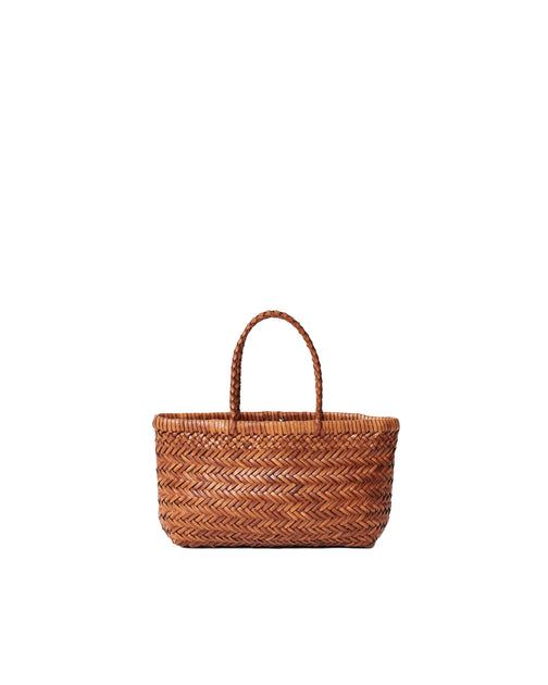 Dragon Diffusion Mini Flat Gora Tan Handheld Bag Brown 2