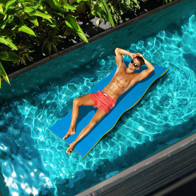 Hivvago 3-Layer Water Mat Blue 4