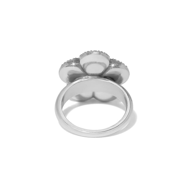 Brighton Gaia Flower Ring Silver US 6 3