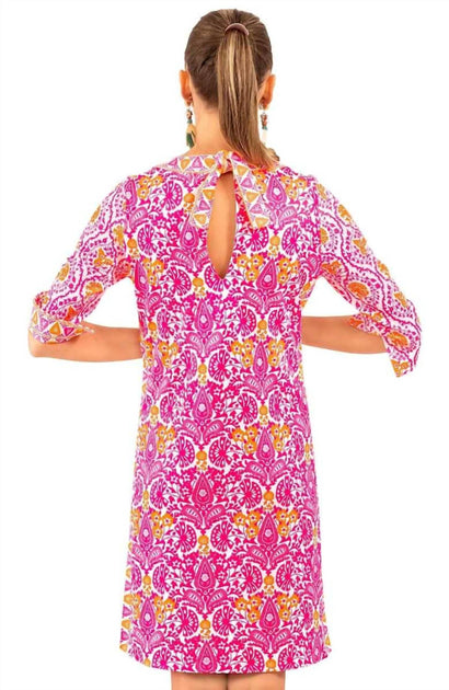 Scott Jersey Bateau Dress Multi Medium 4