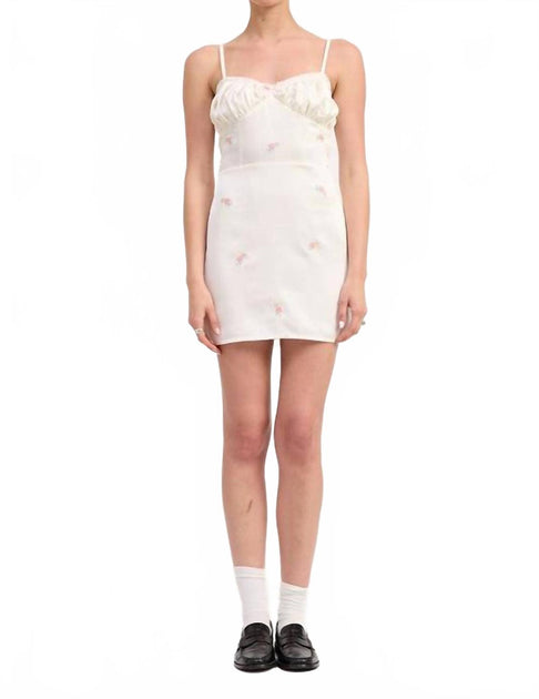 Emory Park Madison Floral Lace Mini Dress White Small 2
