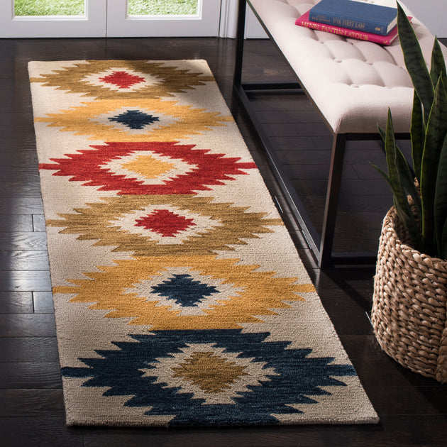 Safavieh Aspen APN704 Area Rug Ivory Multi 3