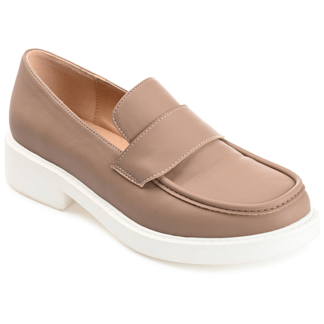 Journee Collection Saydee Flat Blue US 5.5 2