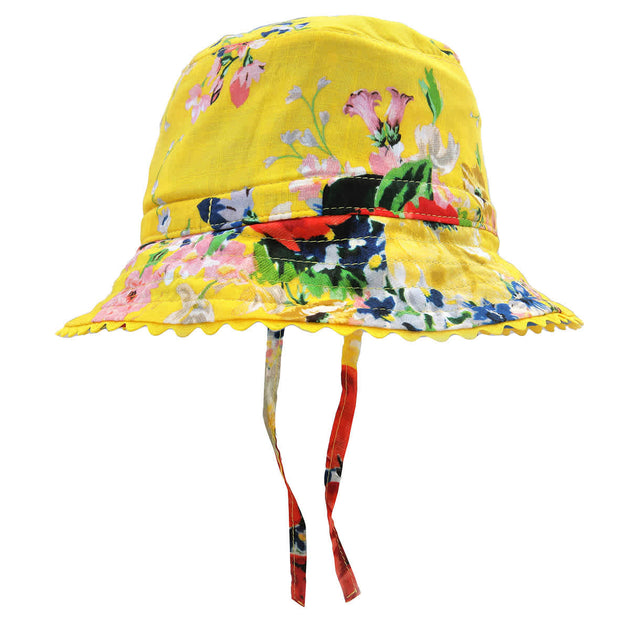Zimmermann Drawstring Bucket Hat Multi 2
