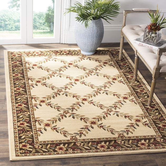 Safavieh Lyndhurst Area Rug Ivory Brown 2