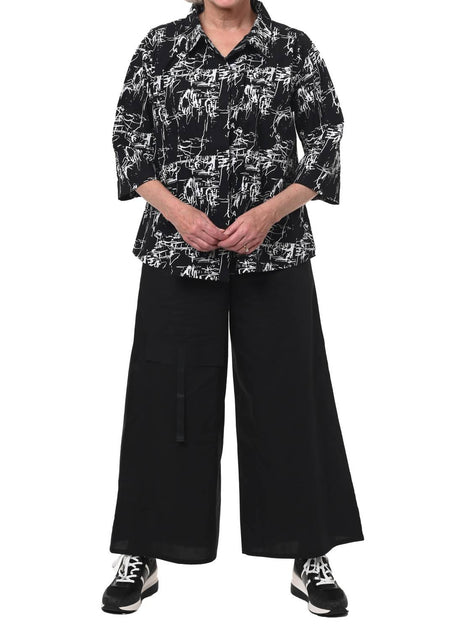 Tulip Clothing Alice Blouse Black XLarge 2