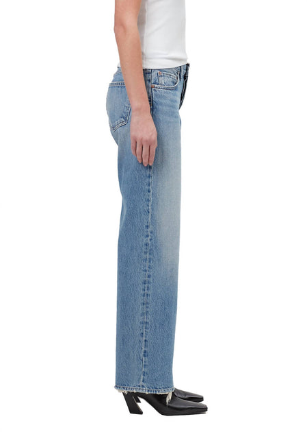 AGOLDE Women's Low Rise Loose Jean Blue 30 4