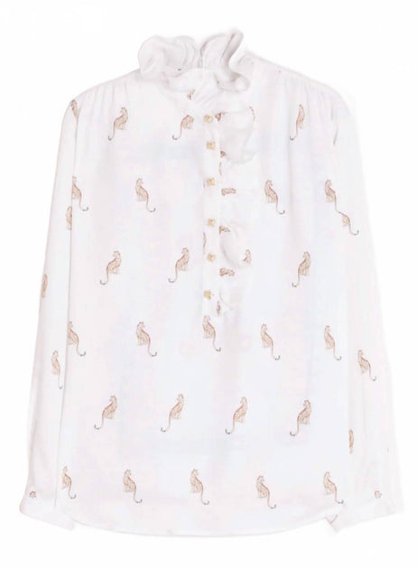 Vilagallo Volantes Blouse White EU 44 2